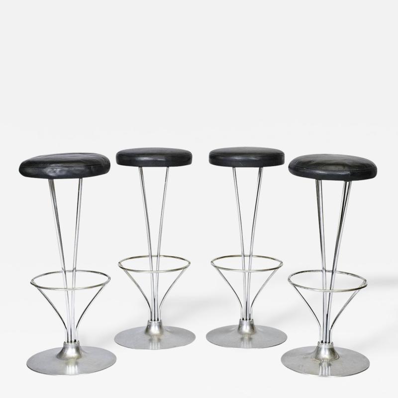 Piet Hein Four Piet Hein Barstools