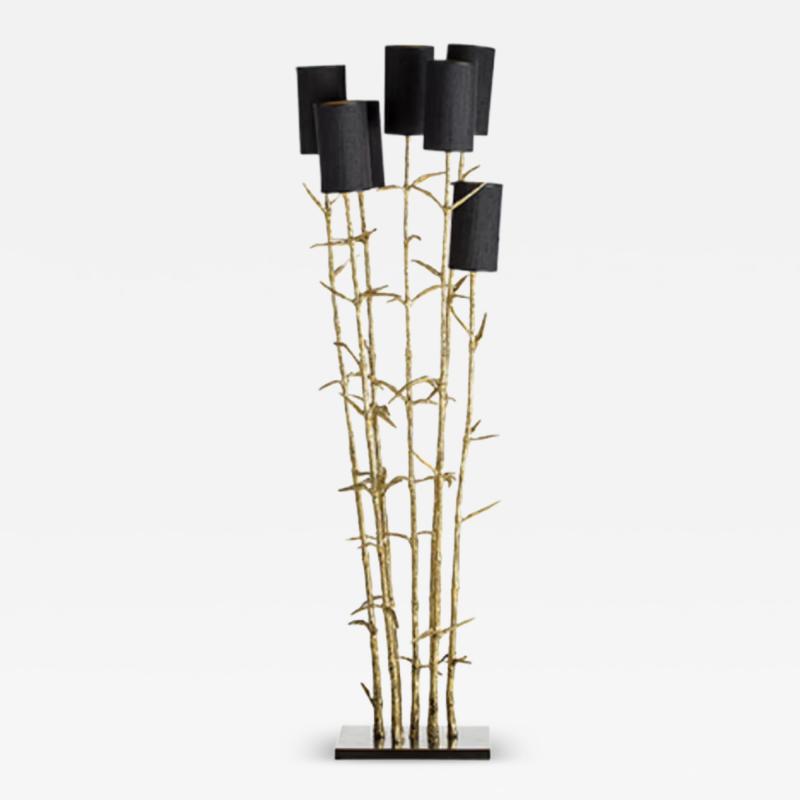 Pieter Adam Mysterious Bamboo floor lamp XL