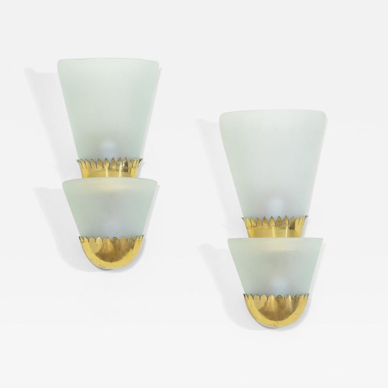 Pietro Chiesa Pietro Chiesa Pair of Wall Lights 40s