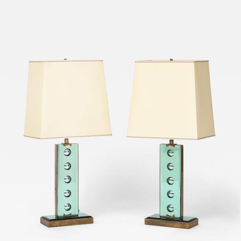 Pietro Chiesa for Fontana Arte After Pair of Table Lamps