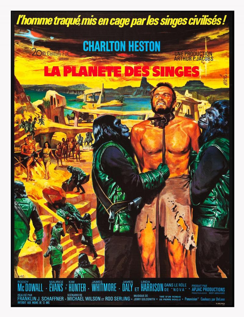 Planet Of The Apes Original Vintage Film Poster 1968