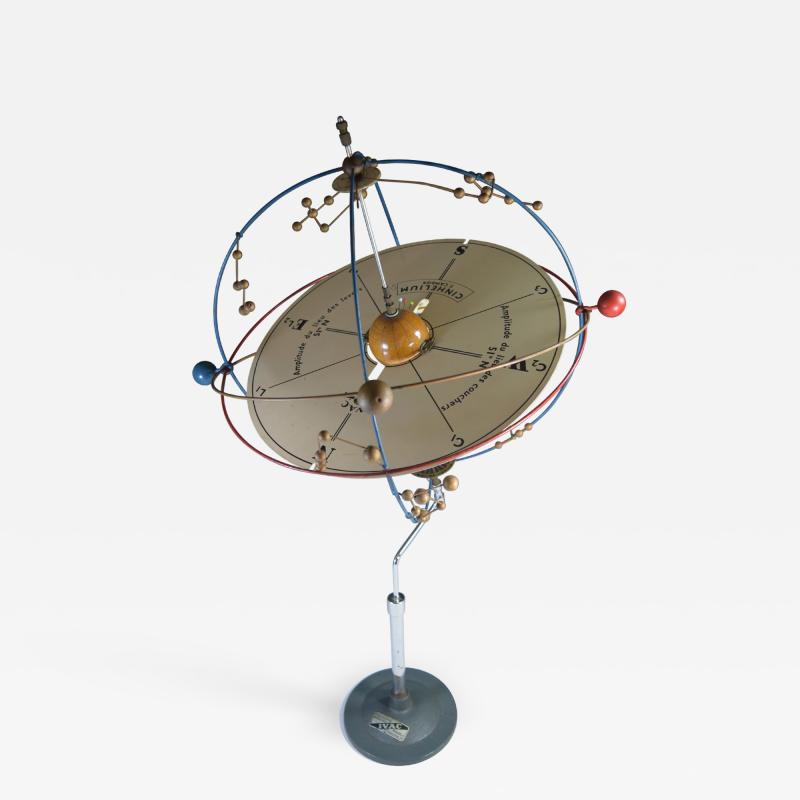 Planetarium Orrery Moveable Desk Display Model of the Solar System