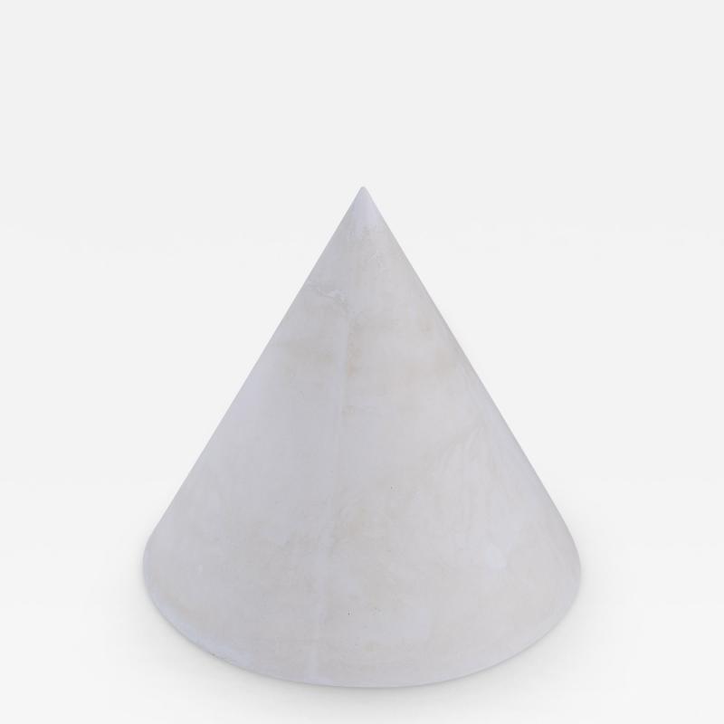 Plaster Decorative Pyramid by Facto Atelier Paris France 2020