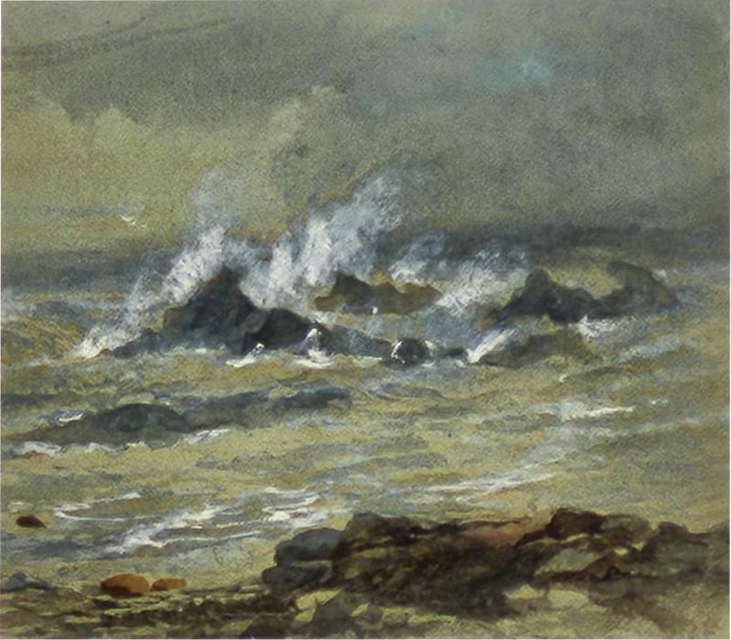 Plein Air Watercolor circa 1940