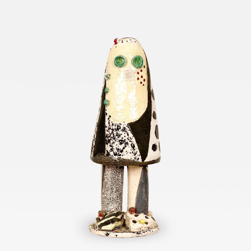 Pop Art Ceramic Figure America circa 1990