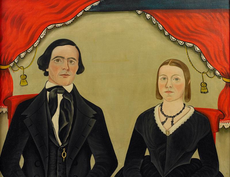 Portrait of Husband and Wife