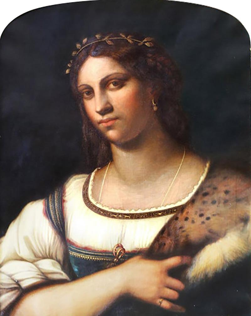 Portrait of La Fornarina after Sebastian Del Piombo