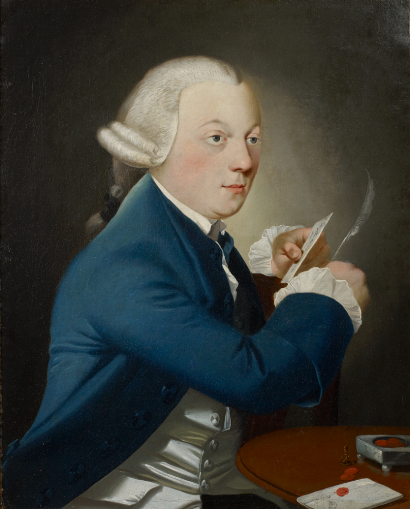 Portrait of a Gentleman Writing a Letter