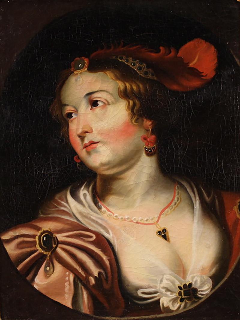 Portrait of a Lady 19th century painting