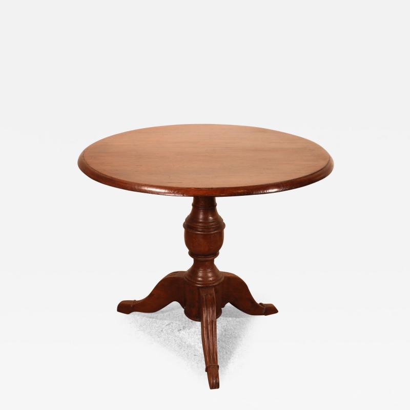 Portuguese Pedestal Table 19th Century