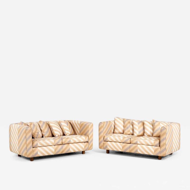 Postmodern Pair of Settes 1980