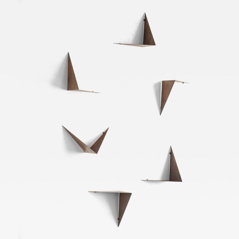 Poul Cadovius 20th c Wall Shelves by Poul Cadovius