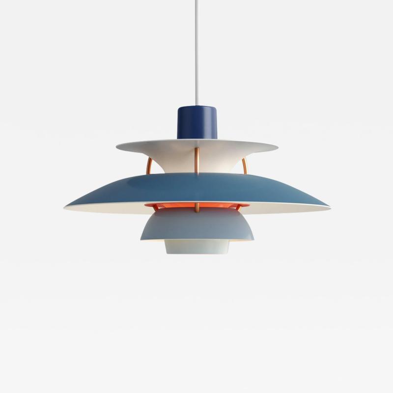 Poul Henningsen Poul Henningsen Blue PH5 Mini Pendants for Louis Poulsen