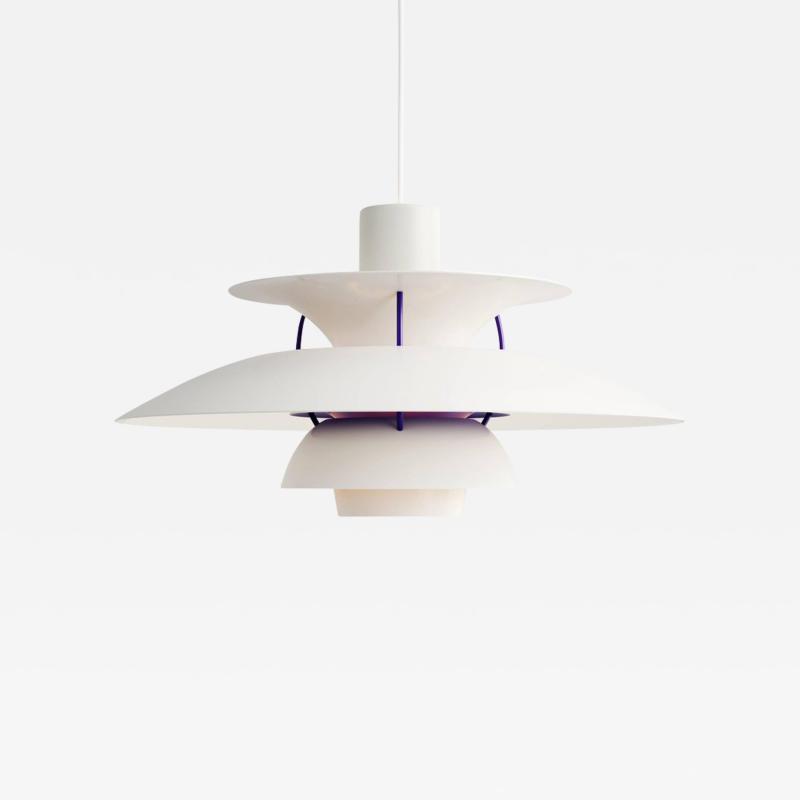 Poul Henningsen Poul Henningsen PH 5 Pendant for Louis Poulsen in Classic White
