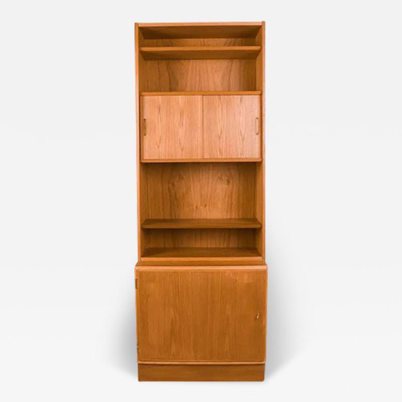 Poul Hundevad Mid Century Danish Poul Hundevad Cabinet Hutch Bookcase