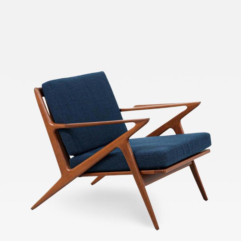 Poul Jensen Danish Modern Z Teak Lounge Chair by Poul Jensen for Selig