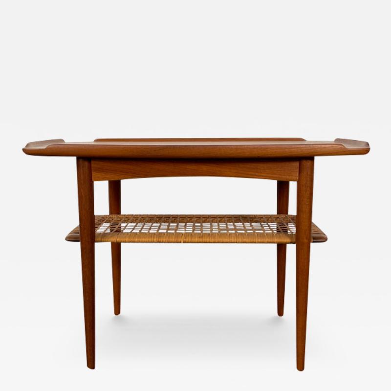 Poul Jensen Poul Jensen Teak End Table for Selig Denmark