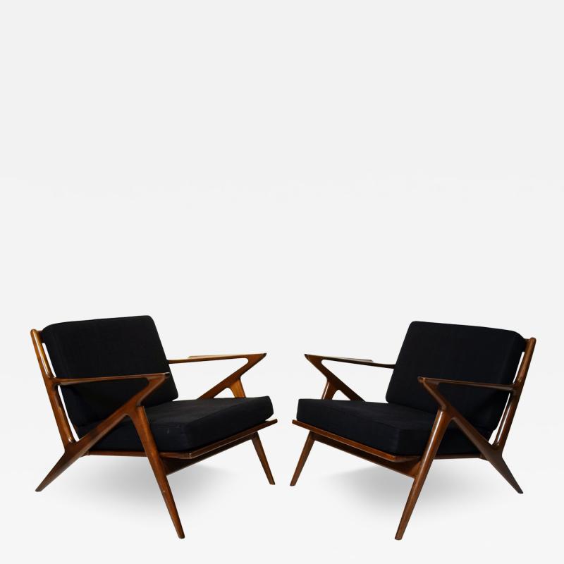 Poul Jensen Poul Jensen Z lounge chairs and table
