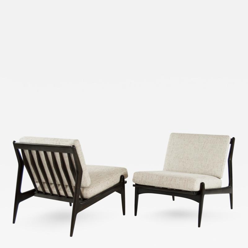 Poul Jensen Scandinavian Modern Lounge Chairs by Poul Jensen for Selig