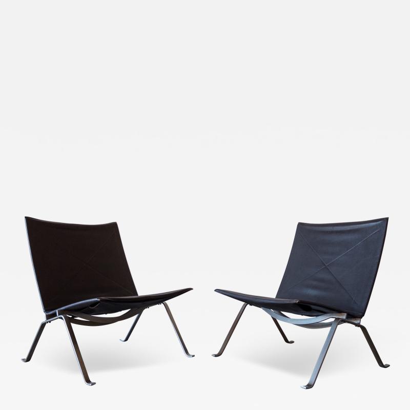 Poul Kj rholm Kjaerholm PK22 Lounge Chairs by Poul Kj rholm for E Kold Christensen