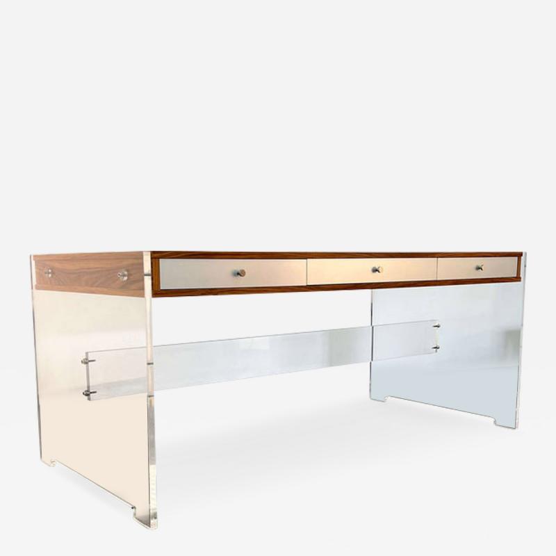 Poul Norreklit Executive Desk By Poul Norreklit for Georg Petersen M belfabrik in Denmark