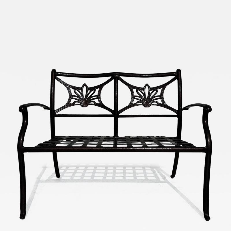 Powder Coated Aluminum Outdoor Bench
