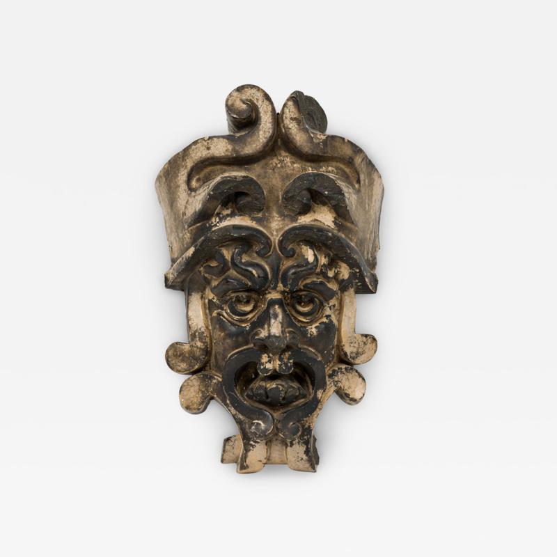Pre Columbian Style Terra Cotta Mask