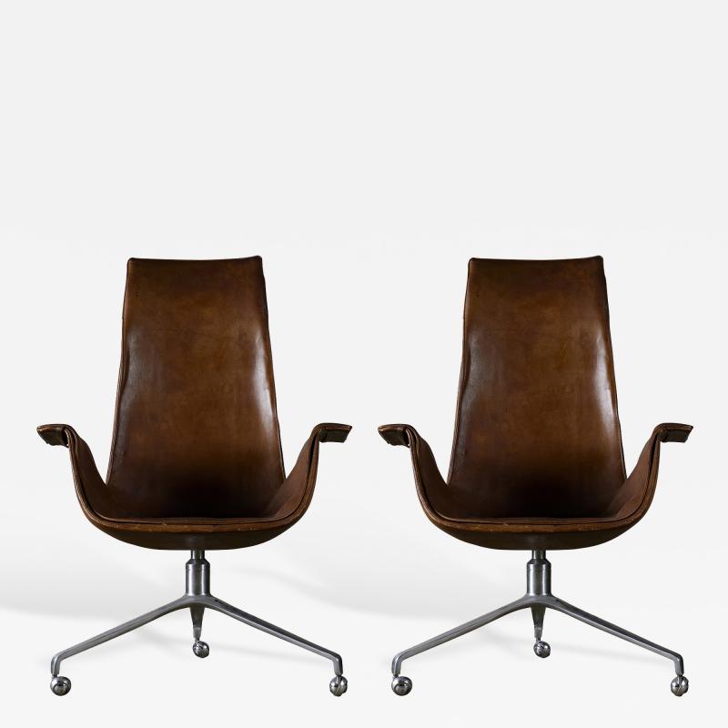 Preben Fabricius Fabricius and Kastholm Bird Chairs