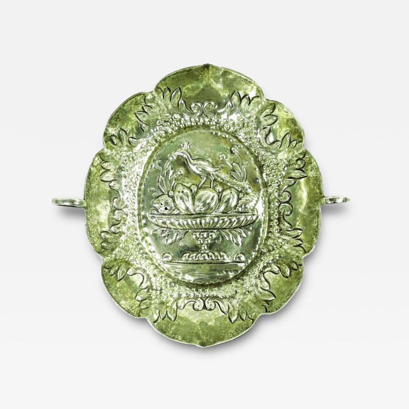 Pretty German Augsburg Classical Silver Sweet Meat Dish 18th Century