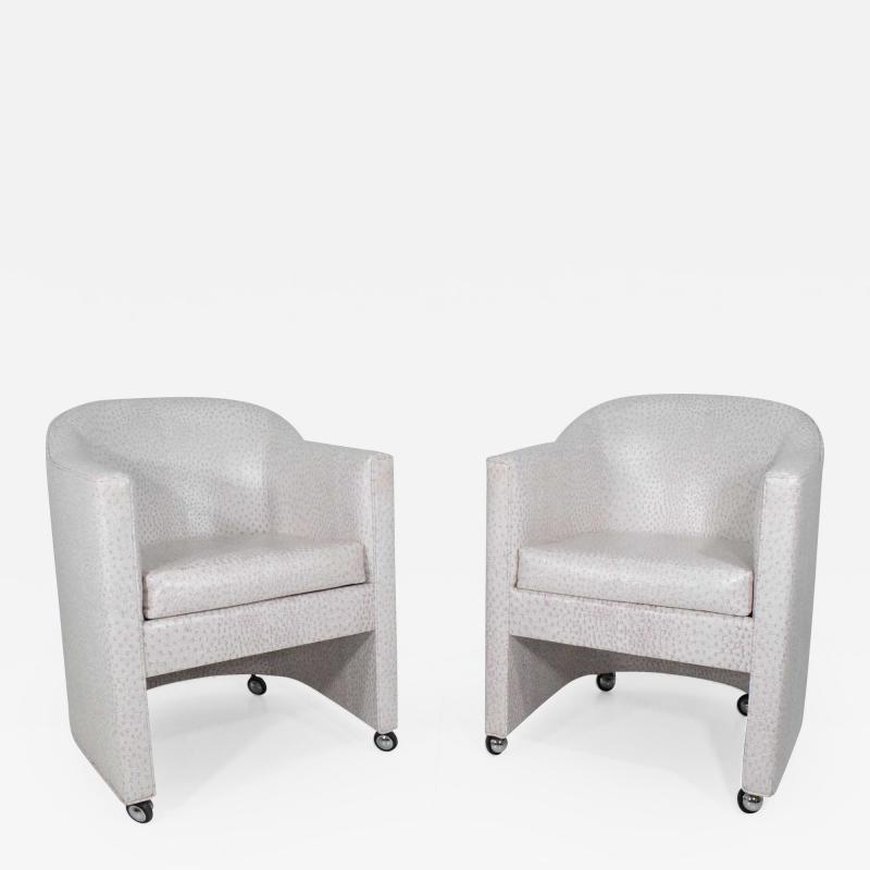 Preview Pair of Club Chairs by Preview Furniture Company