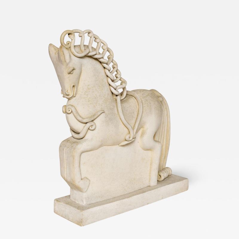 Primavera Atelier du Printemps Italian Ceramic Horse by Colette Guedin for Primavera