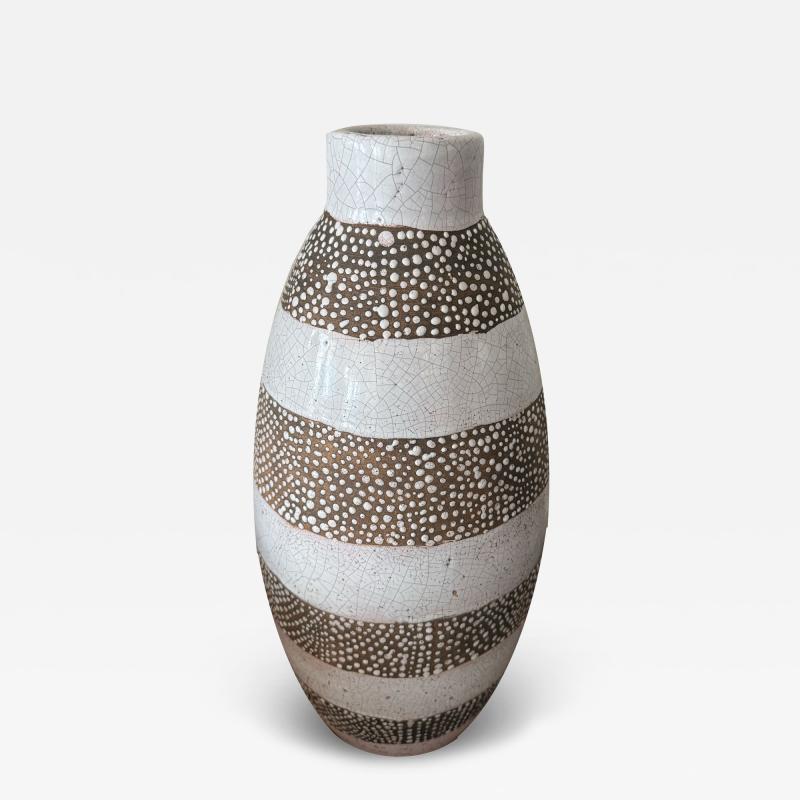 Primavera Atelier du Printemps LARGE PRIMAVERA BANDED VASE