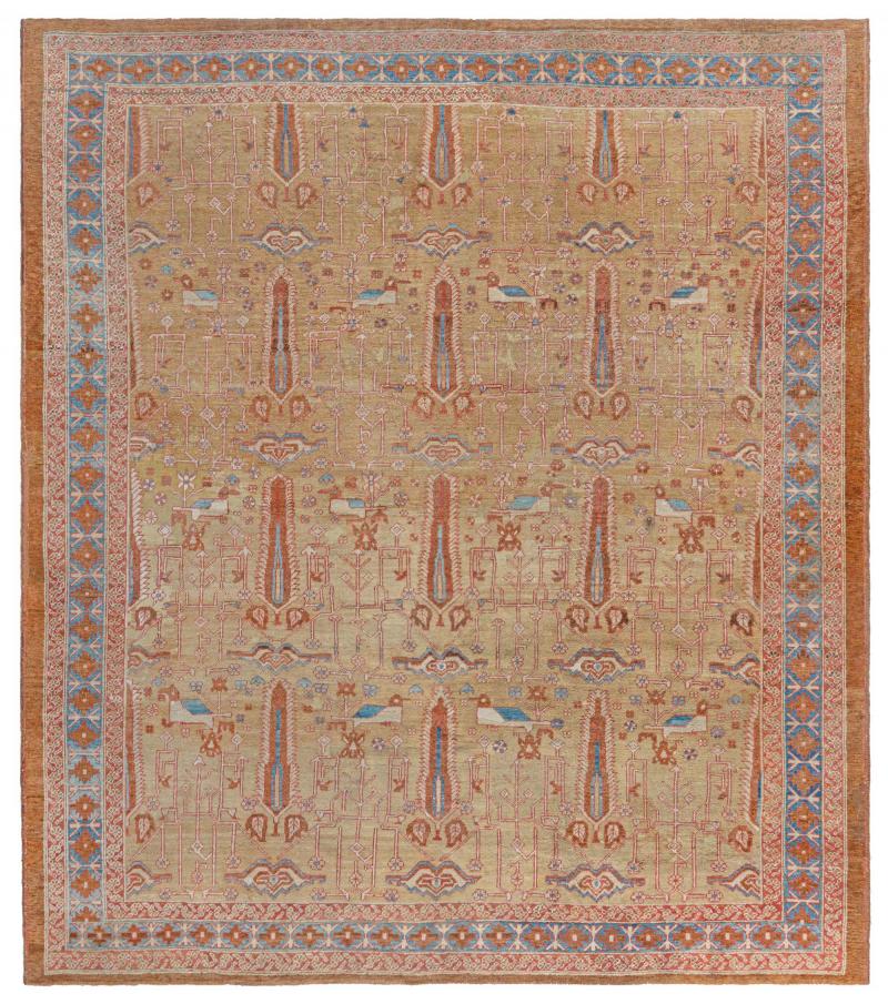 Primitive Bakshaish Carpet