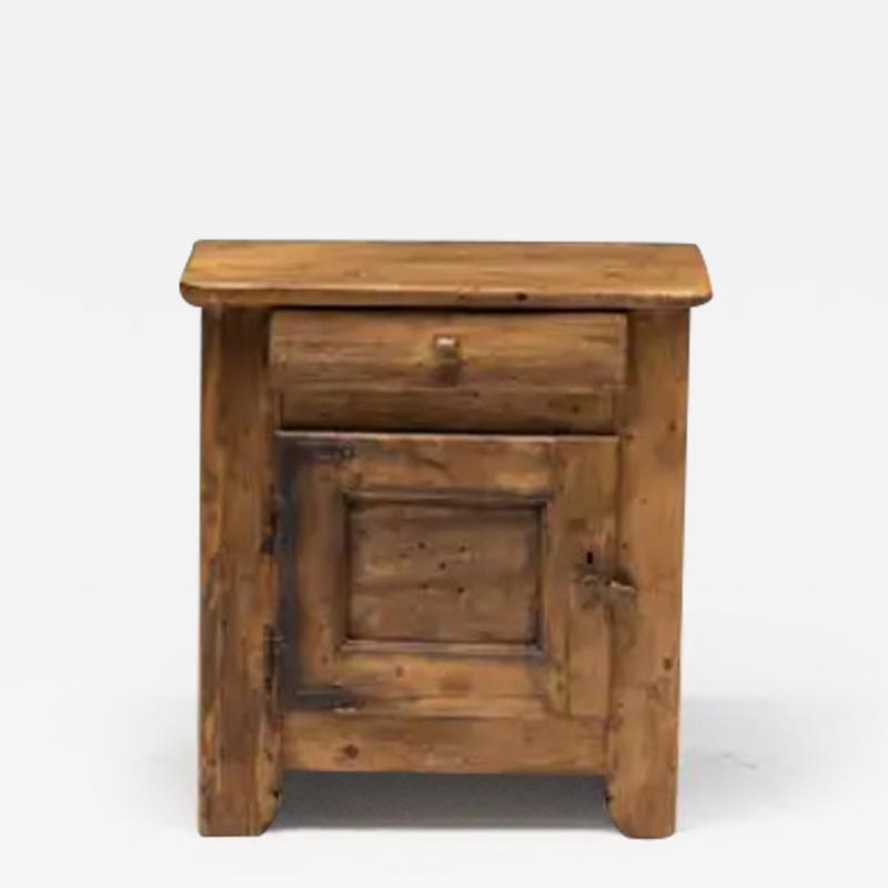 Primitive Folk Art Cabinet France 19th Century