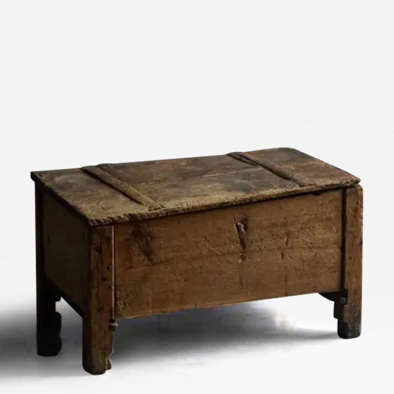 Primitive Rural Chest France 19th Century