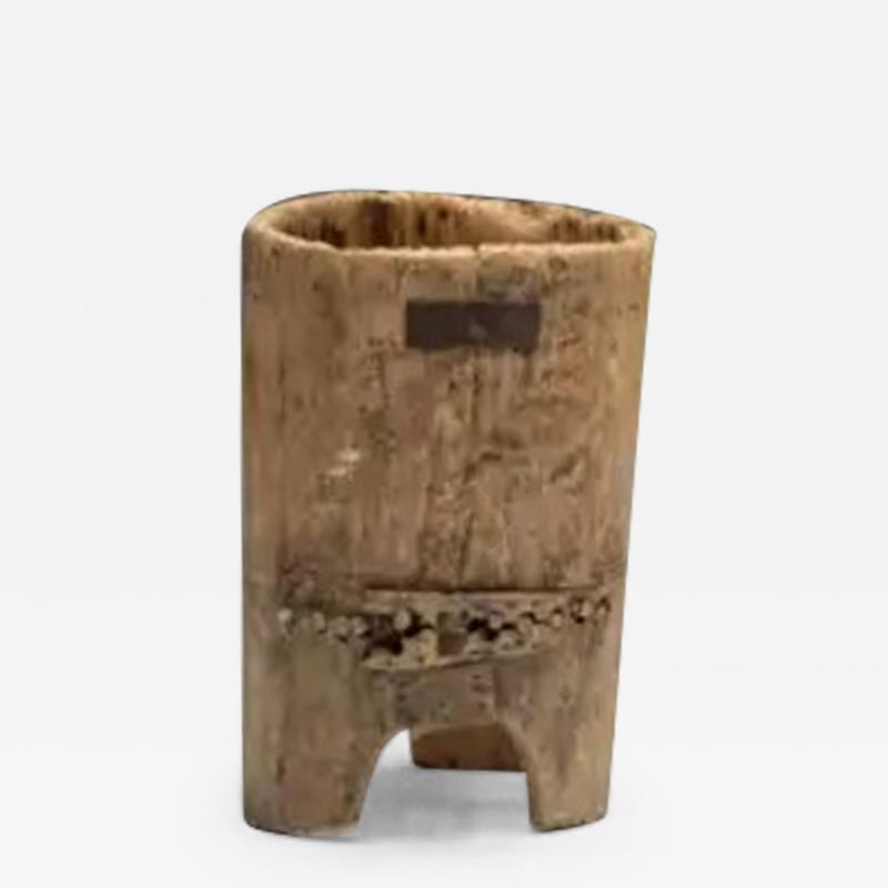 Primitive Rustic Basket France 19th Century