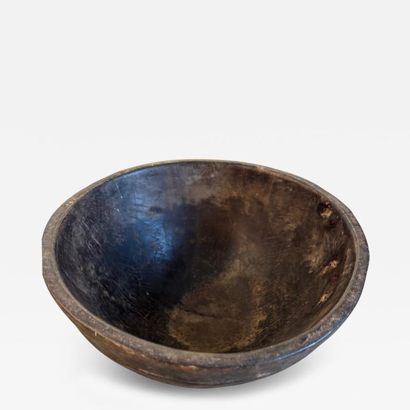 Primitive Wooden Bowl