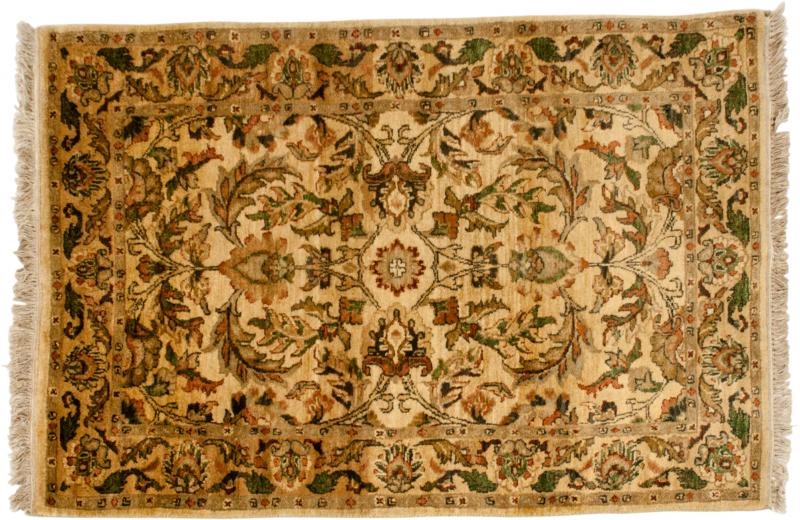 Pure Wool Hand Knotted Persian Area Rug