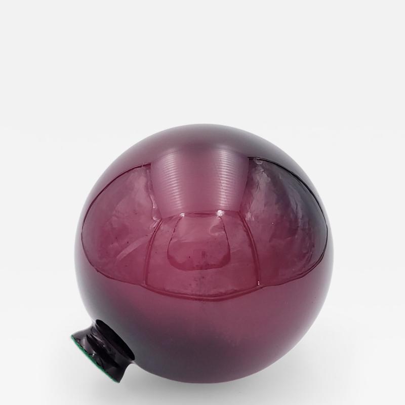 Purple Witch Ball England circa 1870