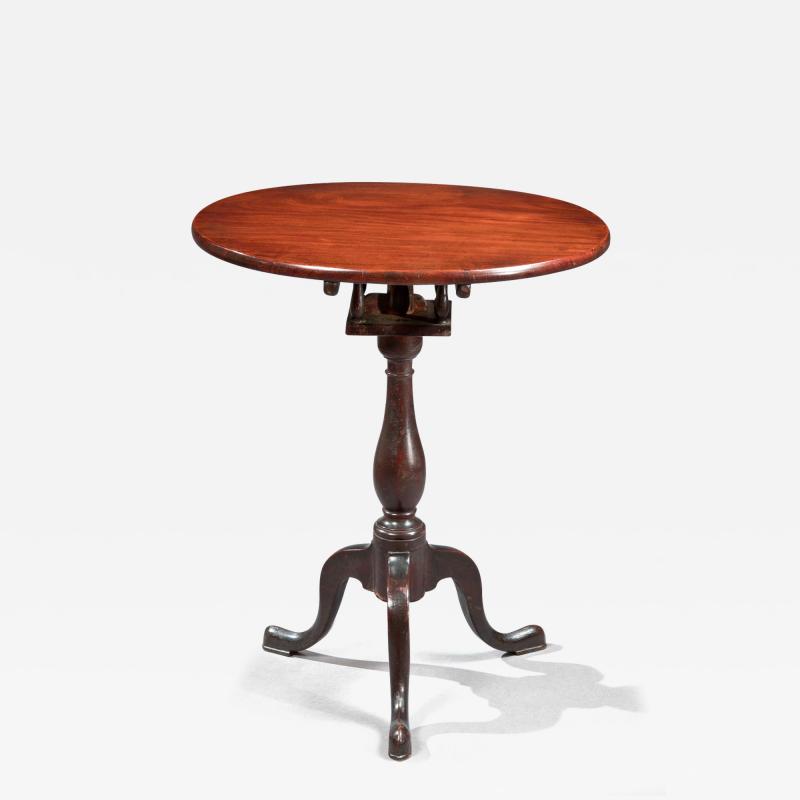 QUEEN ANNE TILT AND TURN TRIPOD TABLE