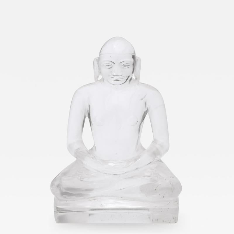 Qing Dynasty Rock Crystal Buddha