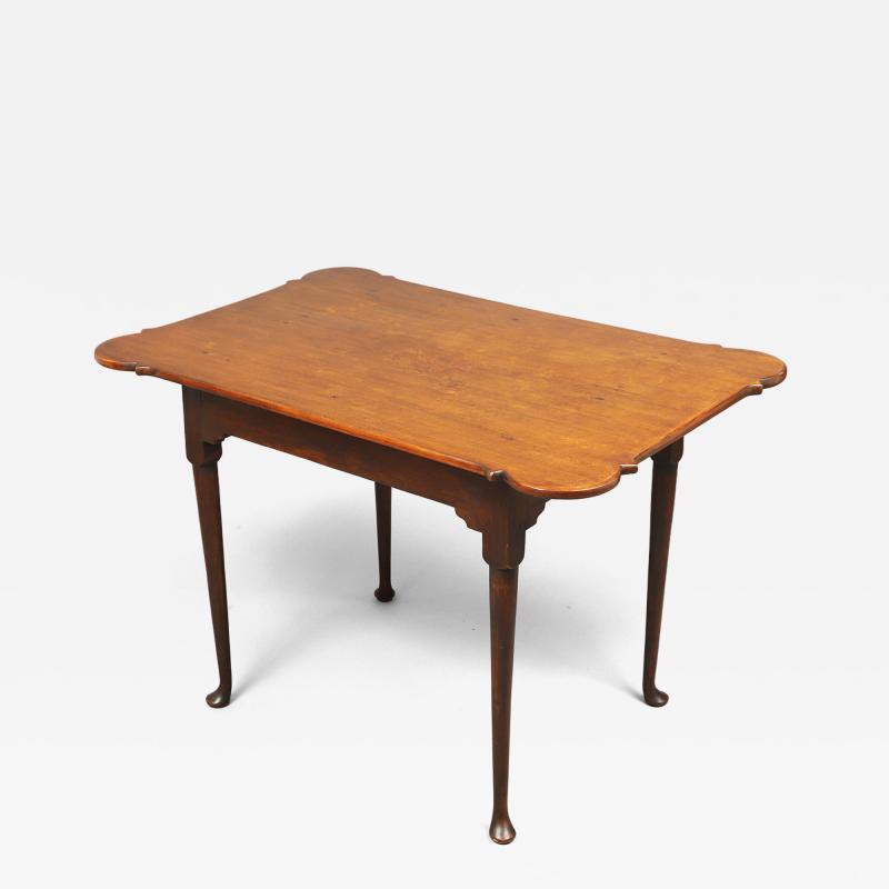 Queen Anne Porringer Top Tea Table