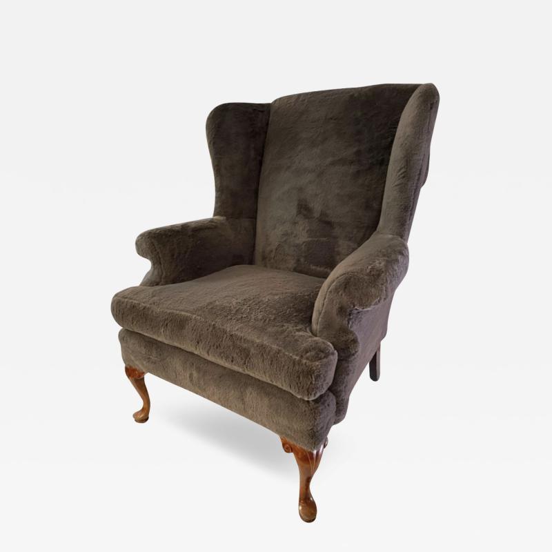 Queen Anne Wingback Chair