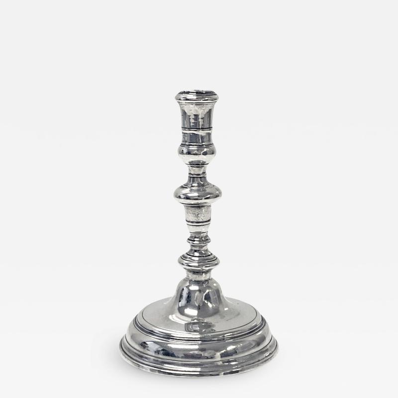 Queen Anne silver taper stick London 1704 Richard Syngin Syng 