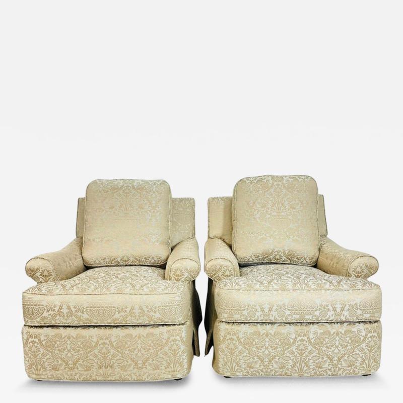 R Jones Pair of Lounge Chairs made in the United States by R Jones Associates