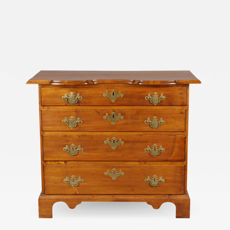 RARE CHIPPENDALE GRADUATED FOUR DRAWER CHEST