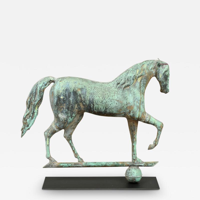 RARE DIMINUTIVE HORSE WEATHERVANE