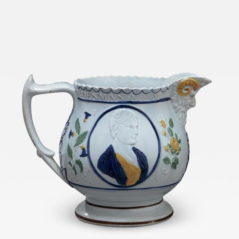 RARE PEARLWARE PITCHER