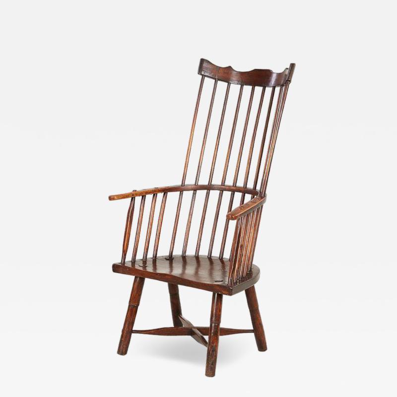 Raked Back Windsor Armchair