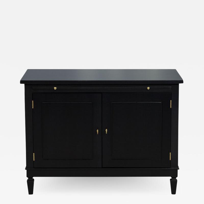Randal Tysinger Ebonized Chest with pullout shelf